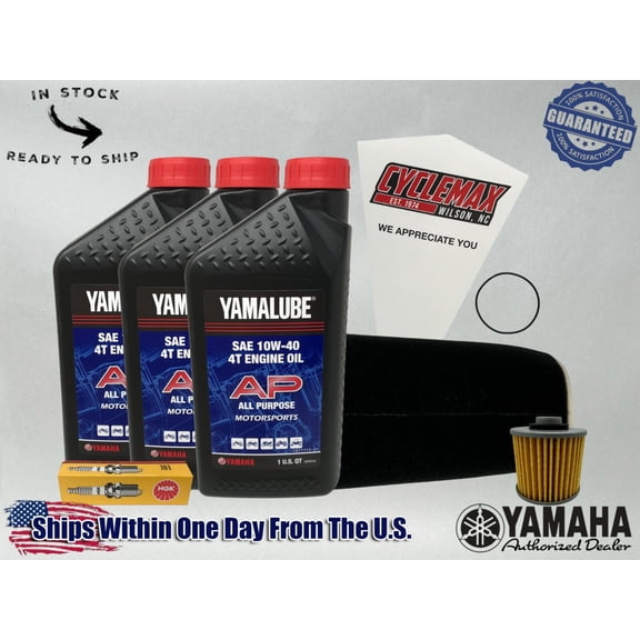 Cyclemax Standard Yamalube Tune-Up Kit fits 1998-2001 Yamaha GRIZZLY Yamaha 600