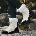 thumbnail image 6 of Tanleewa Mid-Calf Snow Boots for Women Shoe Size 8 Adult Female, 6 of 9