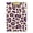 Gold, variant on Purple Leopard Skin Print Acrylic Clipboard Drawing Board with Hook Writing Pad File Storage A4 Size Silver 12.5" x 9"