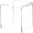 thumbnail image 2 of Plymor Clear Acrylic Square Display Riser, 4" H x 4" W x 4" D (1/8" Thick) (2 Pack), 2 of 3