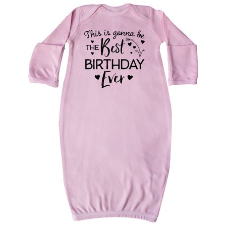 This is Gonna Be the Best Birthday Ever Newborn Layette Pink