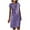 ZD-Purple, variant on Linen Dresses for Women 2024 Lace V Neck 3/4 Sleeve Knee Length Dresses Solid Casual Loose Summer Dresses Lightweight Comfy Work Dresses Midi Dresses Blue M