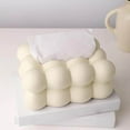 thumbnail image 3 of Tissue Storage Case Napkin Holder Facial Wall Mounted ceramic Rectangular Tissue Holder for Countertop Office Yellow, 3 of 9