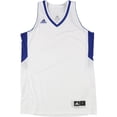 thumbnail image 1 of Adidas Womens 2-Tone Basketball Team Jersey, whtroyalblue, XL, 1 of 2