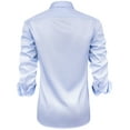 thumbnail image 6 of sogami Men's Long Sleeve Cotton Spandex Dress Shirt Collar Casual Shirts, 6 of 11