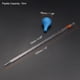 thumbnail image 2 of Kit de pipetas graduadas Uxcell, pipeta de vidrio borosilicato de 10 ml con tapa de goma para laboratorio, clara, 2 of 5