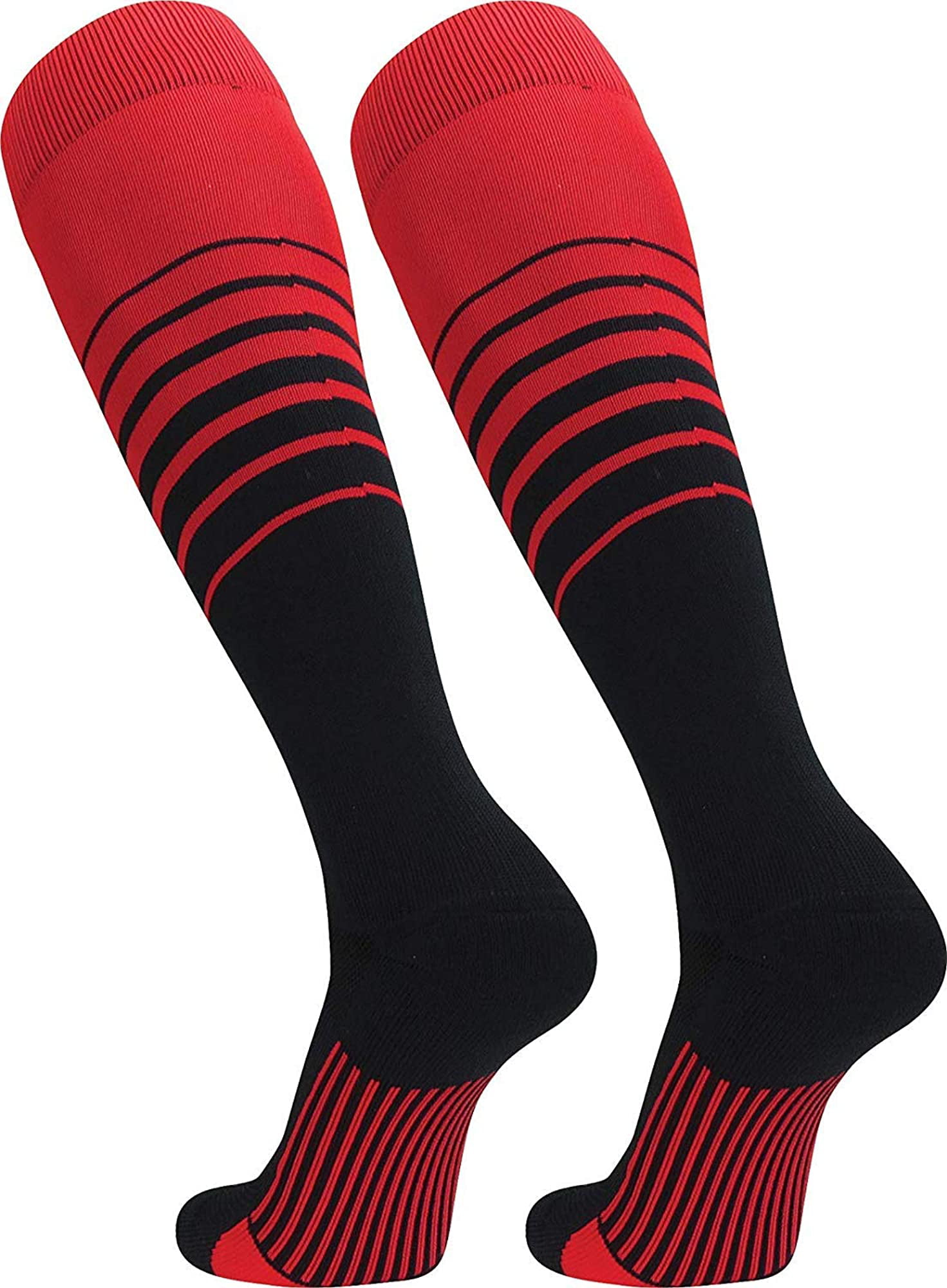 Multiple Colors TCK Sports Elite Breaker Soccer Socks With Extra Cross-Stretch For Shin Guards 