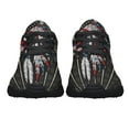 thumbnail image 5 of Native American flag Shoes Sneakers for Women Men Black Size 13, 5 of 7