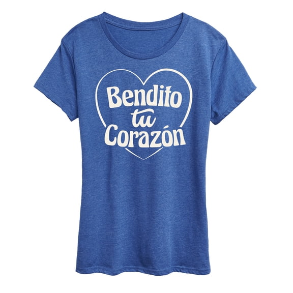 Instant Message - Bendito Tu Corazon - Women's Short Sleeve Graphic T-Shirt
