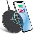 thumbnail image 1 of Chargeur Sans Fil 10 W Compatible avec 11/11 Pro/11 Pro Max/TP/TP Max/XR Galaxy S10/S10 Plus/S10E, 1 of 10