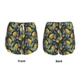 thumbnail image 5 of Picia Citrus Fruits Elegant Lemons Pattern Women's 2 in 1 Athletic Running Shorts High Waisted Workout Casual Gym Sweat Shorts with Comfy Liner Zipper Pockets-XX-Large, 5 of 9