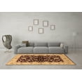 thumbnail image 3 of Ahgly Company Indoor Rectangle Oriental Brown Industrial Area Rugs, 6' x 9', 3 of 4