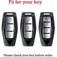 thumbnail image 2 of Key Fob Cover Compatible with Mitsubishi Outlander 2021-2024 Keychain Case Holder Protector,Red-long Keychain, 2 of 8