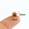 thumbnail image 4 of Modelo de hierba de flores en miniatura, materiales de plantas ABS para bricolaje, ferrocarril HO, construcción, jardín, mesa de arena, Kits de Diorama de paisaje, 4 of 5