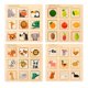 thumbnail image 3 of Tablero de rompecabezas de madera a juego para niños de 3 a 5 años, juguete Montessori, actividades educativas, bloques de frutas y animales combinado, 3 of 8