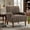 Dark Coffee, variant on Aukfa Mid Century Corduroy Accent Chair, Wide Wale Upholstered Armchair with 9" Wood Legs for Living Room Bedroom,Beige