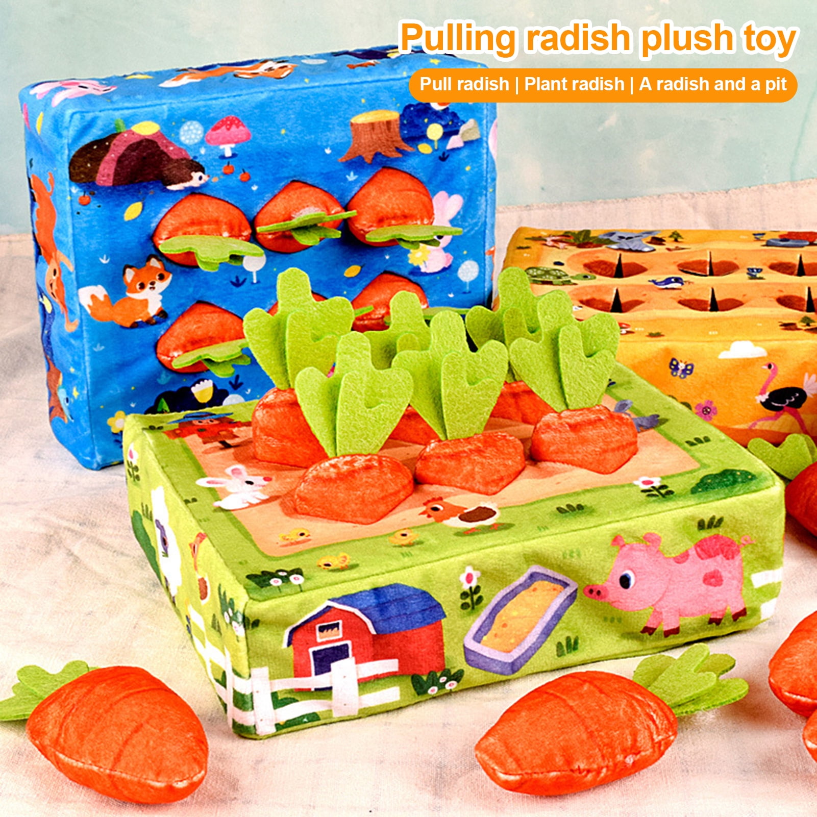 HYDa 1 Set Preschool Toy Simulation Delicate Touch Safe Soft Elastic