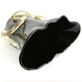 thumbnail image 6 of GlassOfVenice Murano Glass Centerpiece Vase - Black and Gold, 6 of 6