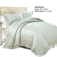 thumbnail image 2 of The Urban Port BM222933 Halden Duvet Set with Jacquard Print, Light Gray - King Size - 3 Piece, 2 of 2