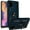 Ink Blue, variant on Samsung Galaxy S20 Plus Plus Case,  With [Tempered Glass Screen Protector Included], STARSHOP Drop Protection Ring Kickstand Cover- Black