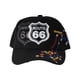 thumbnail image 1 of Signo de Gancho y bucle TOP HEADWEAR Ruta 66 ajustable negro, 1 of 2