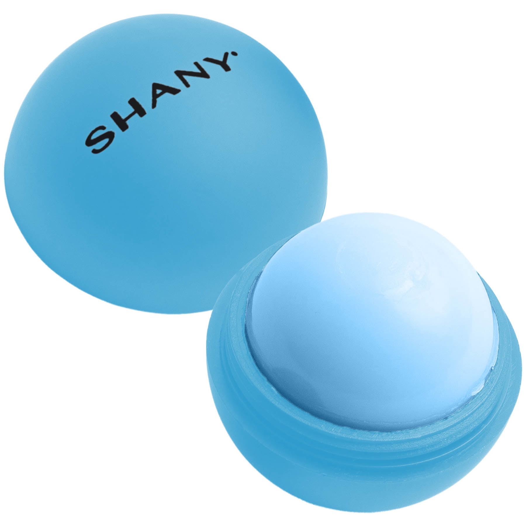 SHANY Lip Balm Sphere - Nourishing Hydrating Lip Balm Lip Care Infused with Shea Butter and Moisturizing Oils to Soothe and Repair Dry and Cracked Lips - Blue