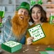 thumbnail image 4 of Servilletas de San Patricio | Paquete de 24 servilletas de papel con tréboles verdes | Desechables para fiestas y celebraciones de temática irlandesa, 4 of 6