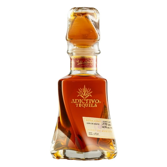 Tequila Adictivo Extra Añejo 100% Agave 375 ml Adictivo Tequila Extra Añejo