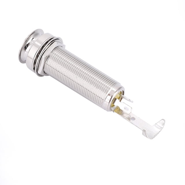 Mono Endpin Jack, Endpin Jack, Long Time Use Not Easy To Damage For Acoustic Guitar Ukulele Mandolin Banjo