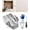 10PCS, variant on Drywall Fasteners, Drywall Repair Clips 1/2" and 5/8" Kit, Stainless Steel Drywalls Hole Patch with Screws, Strong Metal for Damaged Wall Repair and Sheetrock Home Improvement (10PCS)
