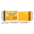 thumbnail image 3 of Fiudx Ofertas De La Semana Jabón De Cúrcuma Jabón De Jengibre Extracto Botánico Jabón Suavizante De Limpieza De La Piel Jabón Corporal Jabón De Jengibre Natural Para todo Tipo De Piel 100G, 3 of 6