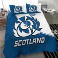 thumbnail image 3 of Escocia Rugby Juego de Cama Escudo de Armas Escocés Cardo Mixto Nueva Versión, 3 of 6