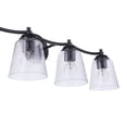 thumbnail image 6 of 50204-FB Craftmade Lighting Tyler - 4 Light Bath Vanity-Flat Black Finish, 6 of 11