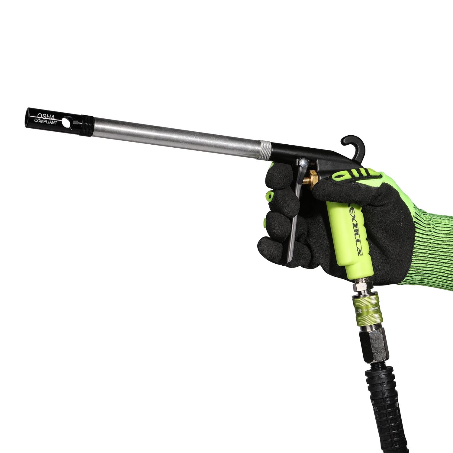Flexzilla™ X1™ Blow Gun Kit, 10-Piece, ZillaGreen®