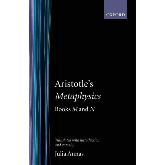 Clarendon Aristotle Metaphysics: Books M and N, (Paperback)