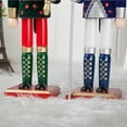 thumbnail image 5 of Nutcracker Figures Classic Nutcracker With Square Base 12in Nutcrackers Soldier Wooden Soldier Nutcracker Figures King Christmas, 5 of 5
