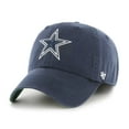 thumbnail image 3 of Men's '47 Navy Dallas Cowboys Sure Shot Franchise Fitted Hat, 3 of 4