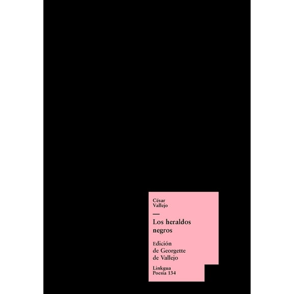 PoesÃa Los heraldos negros, Book 134, (Paperback)