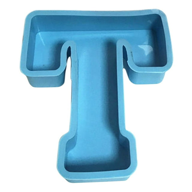 DIY Crystal Alphanumeric Cake Mold 26 English Alphanumeric Cake Silicone Mold