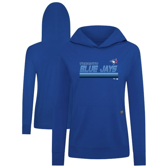 Women's Levelwear Royal Toronto Blue Jays Relay Breaker Pullover Hoodie