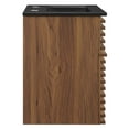 thumbnail image 6 of Modway Render 18" Wall-Mount Bathroom Vanity in Walnut Black, 6 of 10
