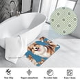thumbnail image 3 of Corgi Dog Non-Slip Polyester Kitchen Mat Door Rugs Indoor Rug, Machine Washable, 3 of 6