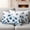 Blue, variant on Navy Blue Floral Outdoor Waterproof Pillow Covers, Spring Flowers Butterflies Watercolor Decorative Rectangle Throw Pillowcase Sofa Cushion Sham for Patio/Couch/Chair, 20"x12" 2 Pack
