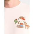 thumbnail image 4 of Hello Kitty & Friends Men's and Big Men's Front Back Graphic Tee with Short Sleeves, Sizes S-3XL, 4 of 5