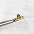 thumbnail image 5 of Green Tourmaline Promise Ring, 925 Sterling Silver, CZ Womens Ring, Natural Green Tourmaline Ring, October Birthstone, Christmas, Thanksgiving, Tiny Dainty Ring, Wedding Jewelry, Stacking Ring Set, 5 of 9