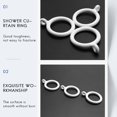 thumbnail image 3 of 20X White 25Mm Inner Plastic Curtain Rings, 3 of 8