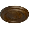 thumbnail image 3 of Ekena Millwork 9 5/8"OD x 1 1/8"P Maria Ceiling Medallion (Fits Canopies up to 1 3/4"), Hand-Painted Root Beer Crackle, 3 of 6