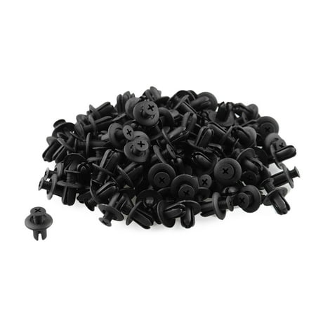 

120 X 8mm Car Hole Plastic Rivets Fastener Bumper Push Pin Clips Clip