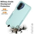 thumbnail image 4 of GalaxyA17 5G Case / A16 5G Case,Sturdy Phone Case for Samsung A17 A16 5G,Njjex Shockproof Protection Heavy Duty Armor Hard Plastic & Rubber Rugged Bumper 2-in-1 Case Cover-Green, 4 of 7