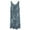 Army Green summer dresses, variant on Wycnly Summer Dresses for Women Elegant Lace Patchwork Plus Size Beach Tank Mini Sun Dresses 2025 Casual Sleeveless Round Neck Leaves Print Short Dress Navy l
